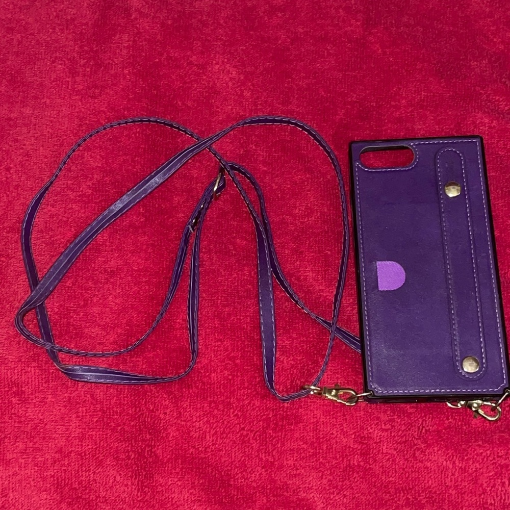 Strapped phone case